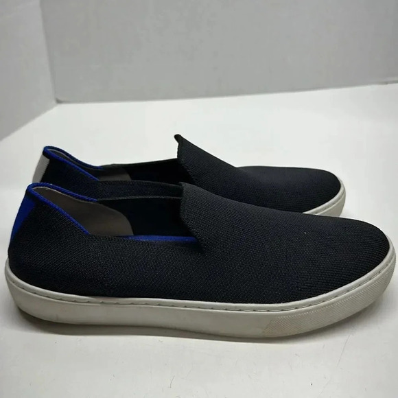 Rothy's Shoes - Rothys The Original Slip On Sneaker Laceless Round Washable Shoes Black Size 8